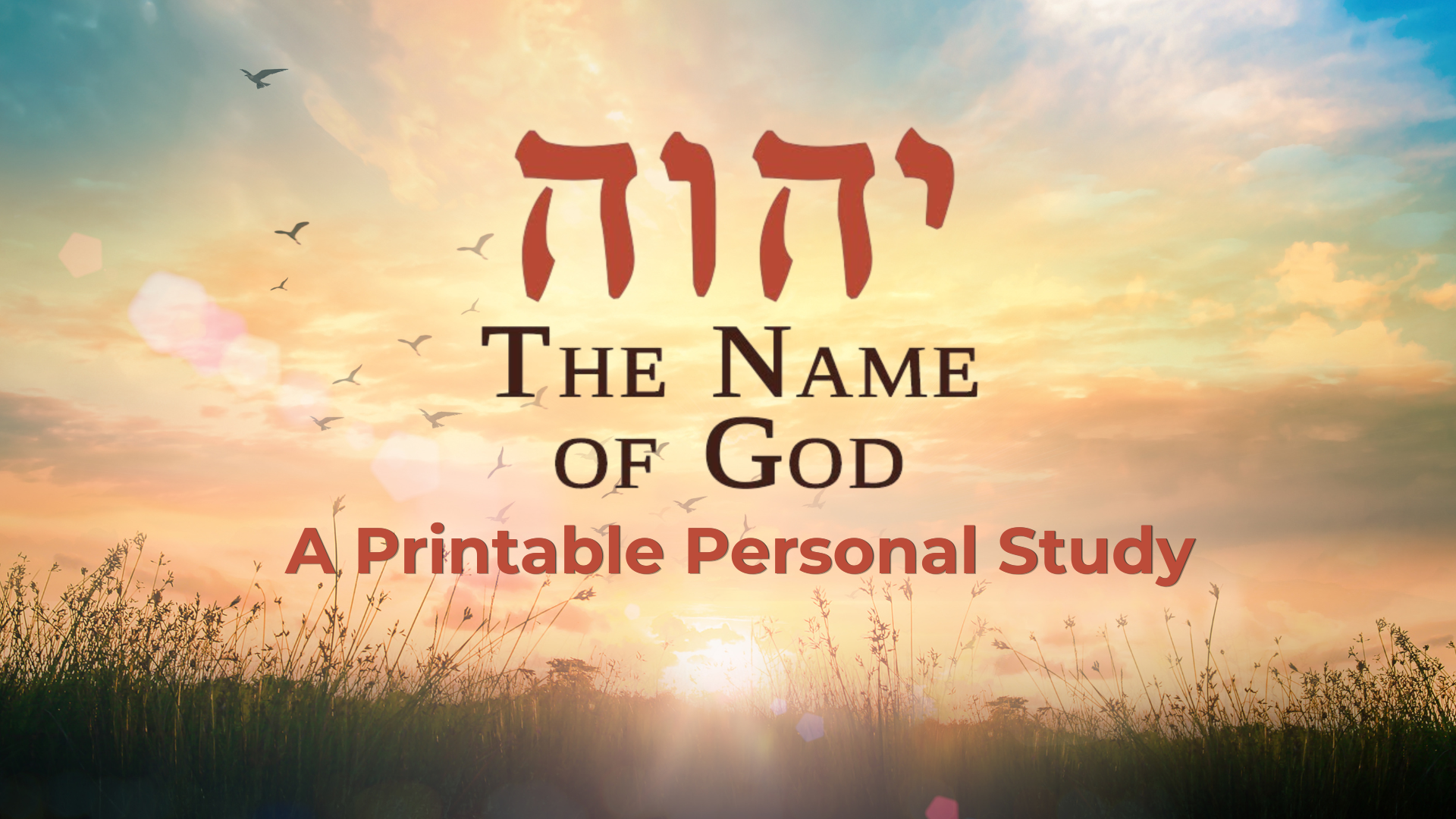 Name of God Study
